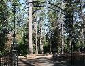 Georgia Slide Cemetery Entrance
