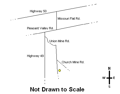 Map Union Mine location