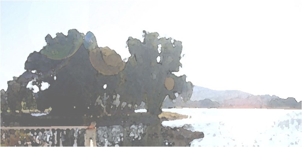 Cameron Park Lake Painting