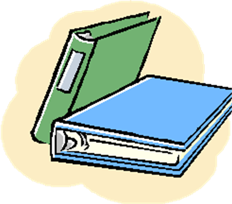 image of colored binders