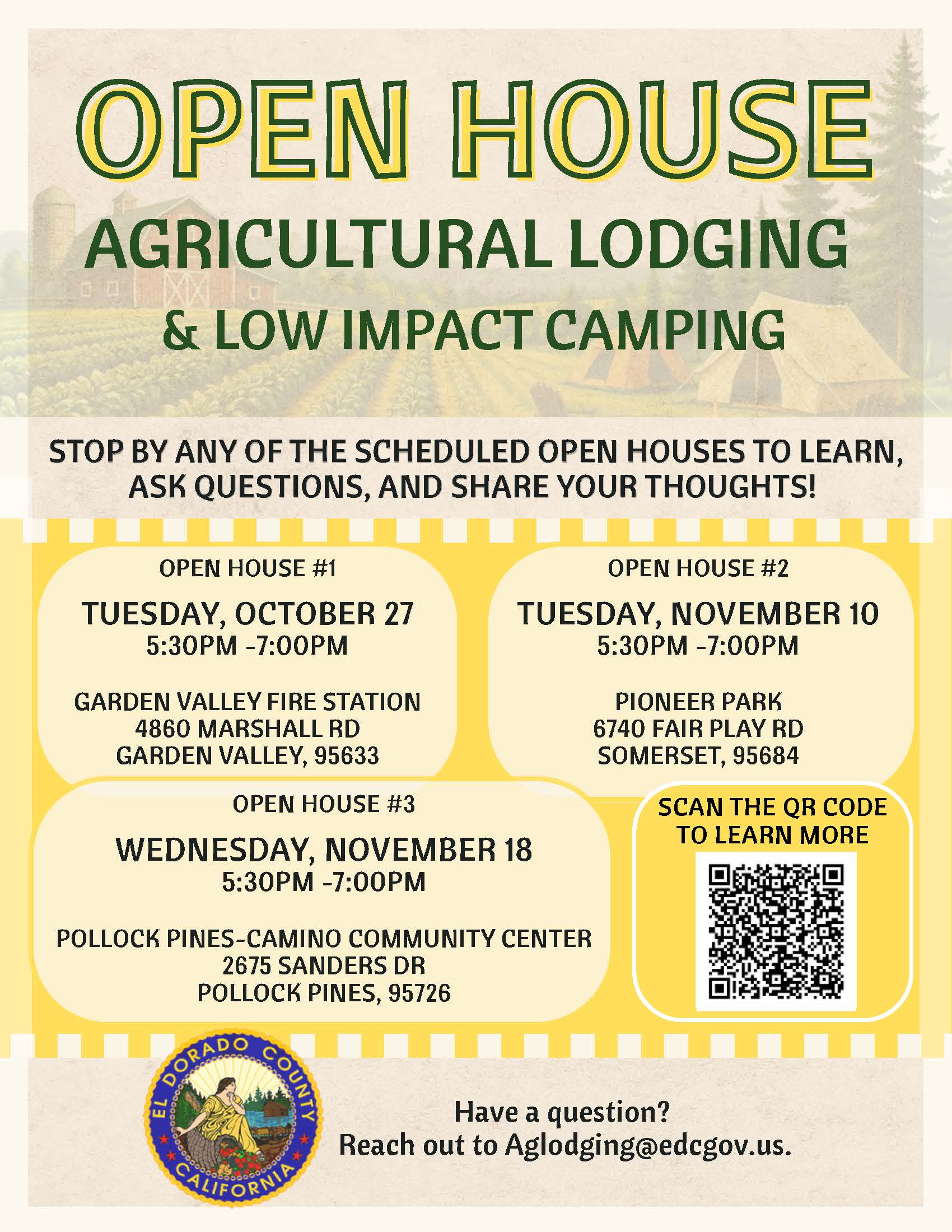 Ag Lodging Open House Flyer 