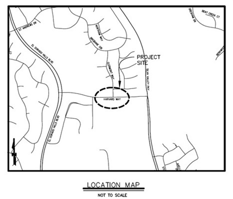 Harvard Way Map